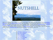 Tablet Screenshot of nutshellhifi.com